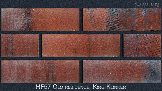 Фасадна термопанель з клінкерною плиткою HF57 Old Residence, King Klinker