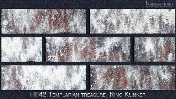 Фасадна термопанель з клінкерною плиткою HF42 Templarian Treasure, King Klinker