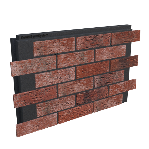 Фасадная термопанель Фасадна термопанель з клінкерною плиткою HF05 Brick street - 1